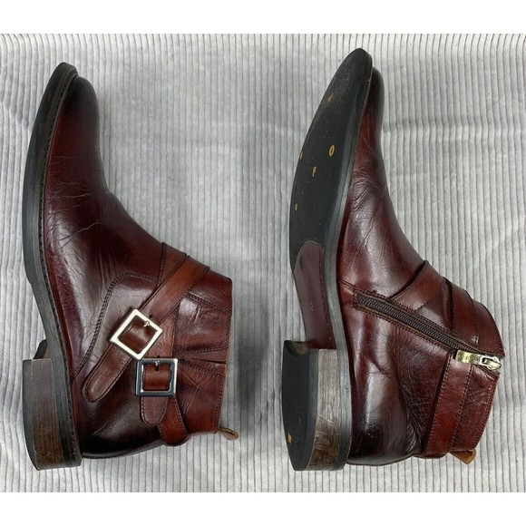 Men\'s Brown Leather Chukka Boots main image 13